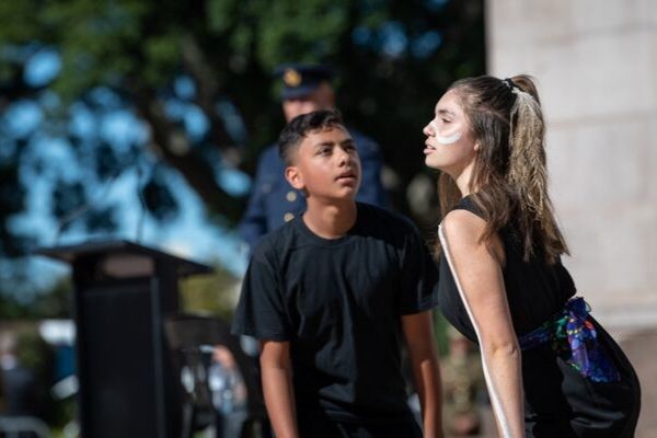 St Andrews Catholic Primary School Malabar - Aboriginal dancers